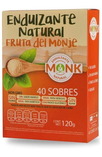 Sobres de endulzante monk fruit 