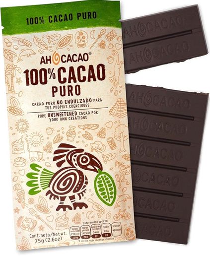 Barra de cacao 100% 