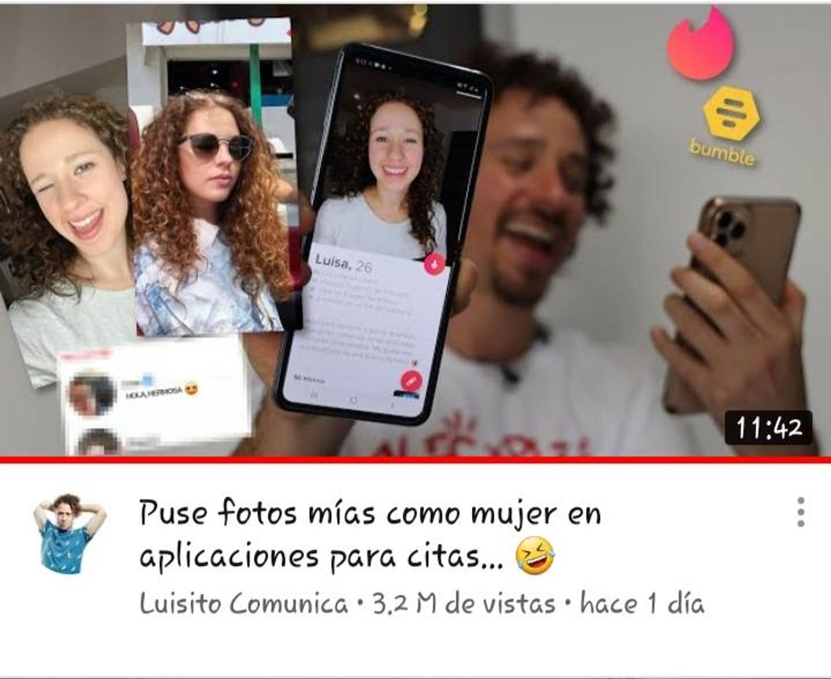 Social CAMBIA DE GENERO Y SUBE SUS FOTOS A UNA PAGUNA DR CITAS😱😏