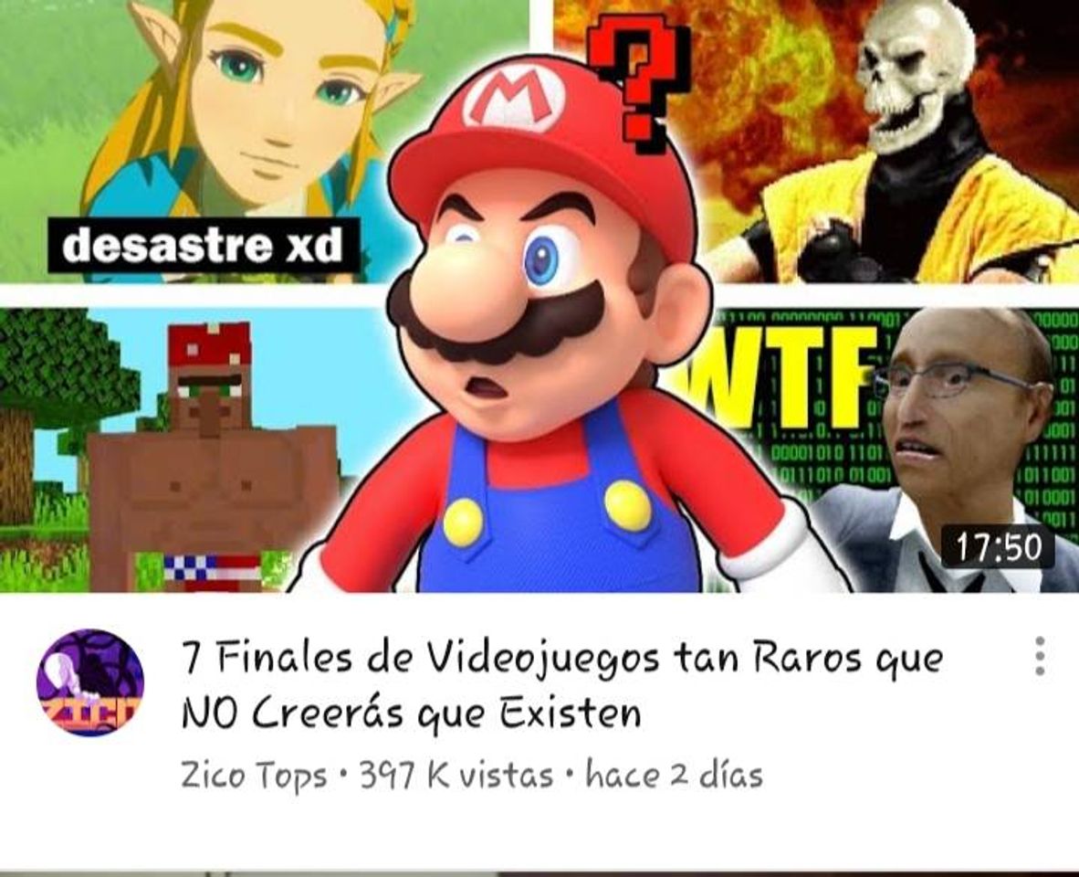 Social FINALES EXTRAÑOS DE VIDEOJUEGOS 🎮🕹