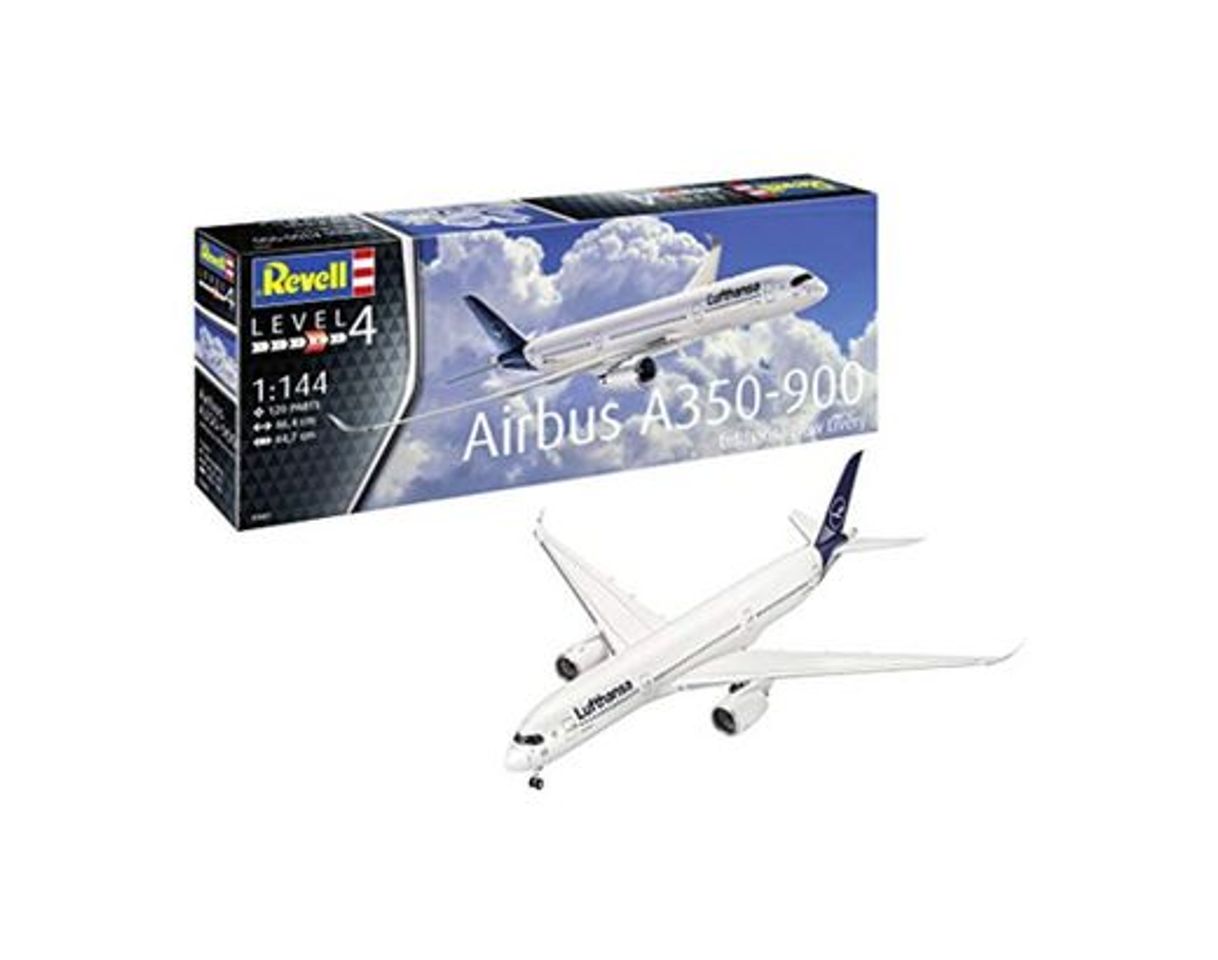 Producto Revell-Airbus A350-900 Lufthansa New Li, Escala 1:144 Kit de Modelos de plástico,