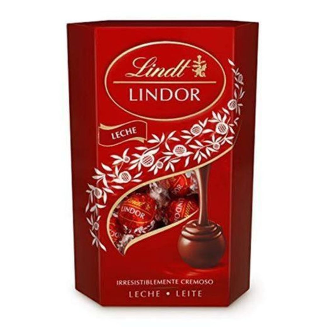Social Lindt Lindor Bombones de Chocolate con Leche - Aprox. 16 bombones