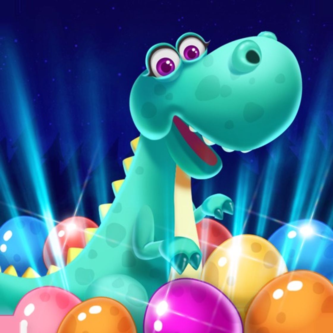 App Bubble Dinosaur: Ancient Shoot