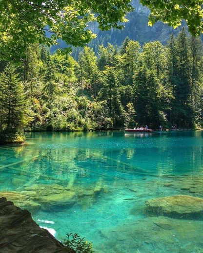 Blausee: O lago azul incrível da Suiça!