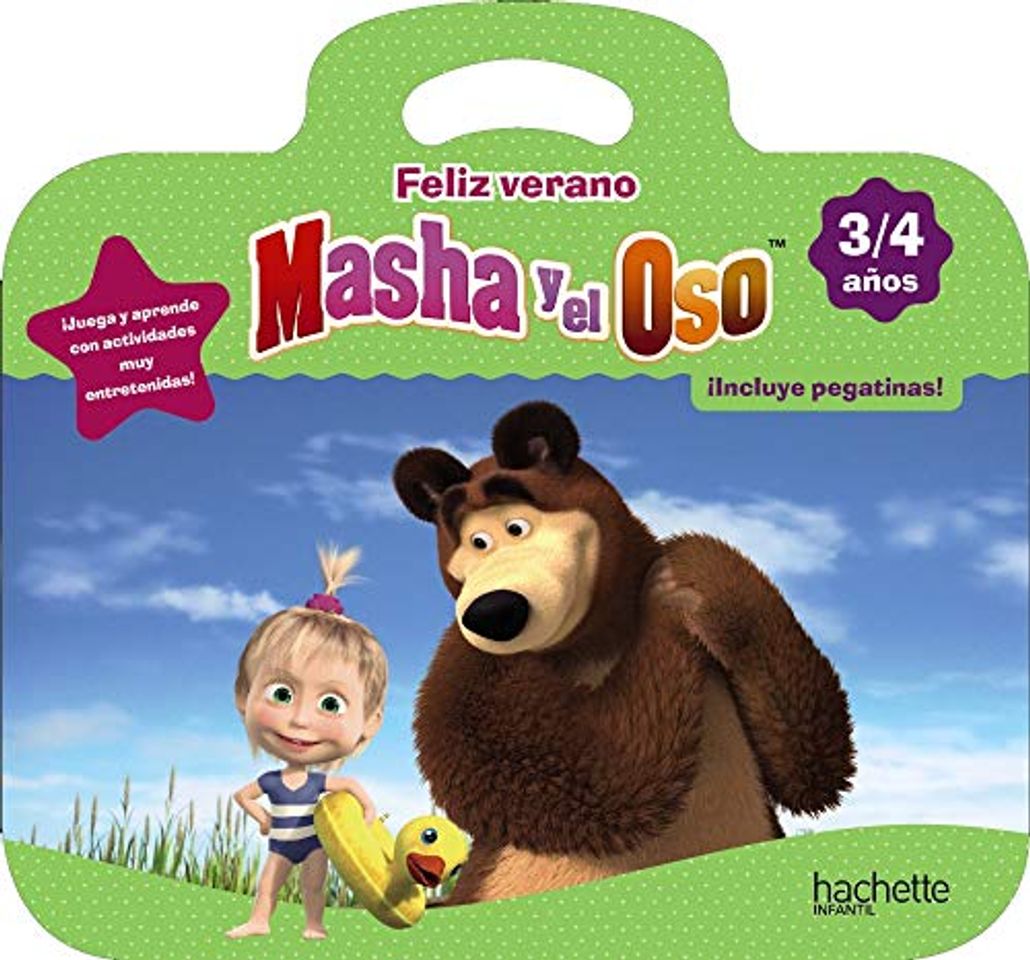 Book Feliz verano con Masha y el Oso 3-4 años