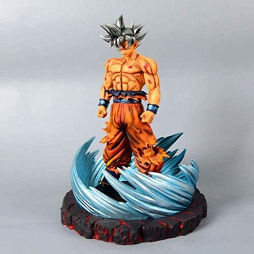 ZJZNB Figura de Anime Modelo Juguetes Dragon Ball Z Son Goku Clave del Ego Figura de Resina Estatua Modelo de Juguete