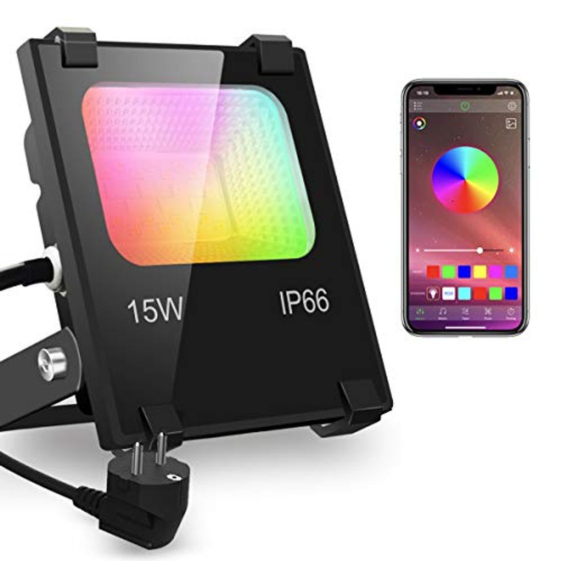 Product iLC Foco LED RGB de Colores 15W Inteligente Controlado por la Aplicación