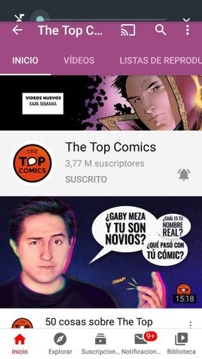 Top comics 