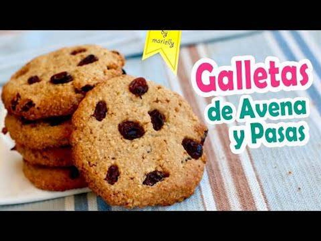 Moda GALLETAS DE AVENA Y PASAS | RECETA FÁCIL