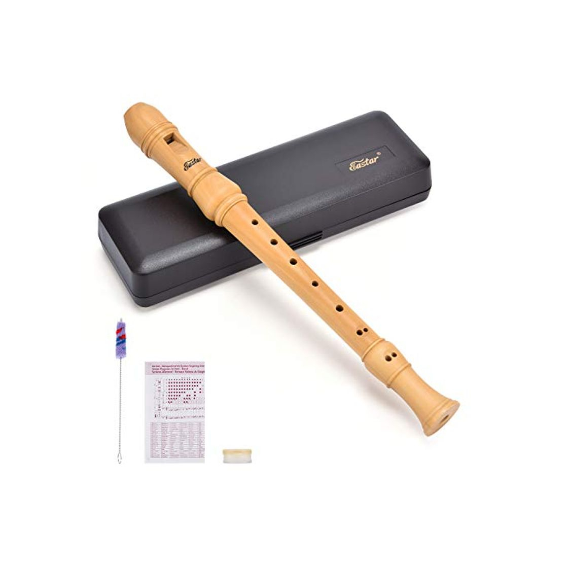 Social Eastar Flauta Soprano Madera de Arce C Digitación Barroco ERS-31BM
