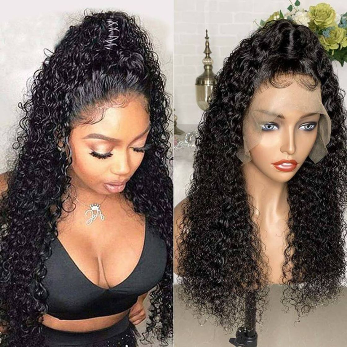 Fashion Lace front wig de 360 cabelo humano brasileiro 