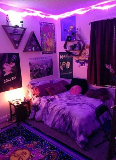 Quarto com led= tudo pra mim