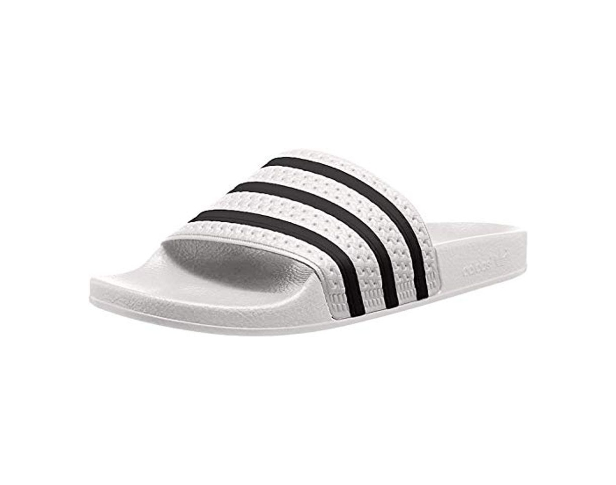 Fashion adidas Adilette, Zapatos de playa y piscina Unisex adulto, Blanco