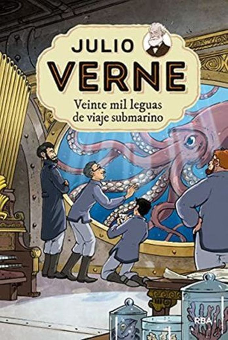 Book Julio Verne 4. Veinte mil leguas de viaje submarino.