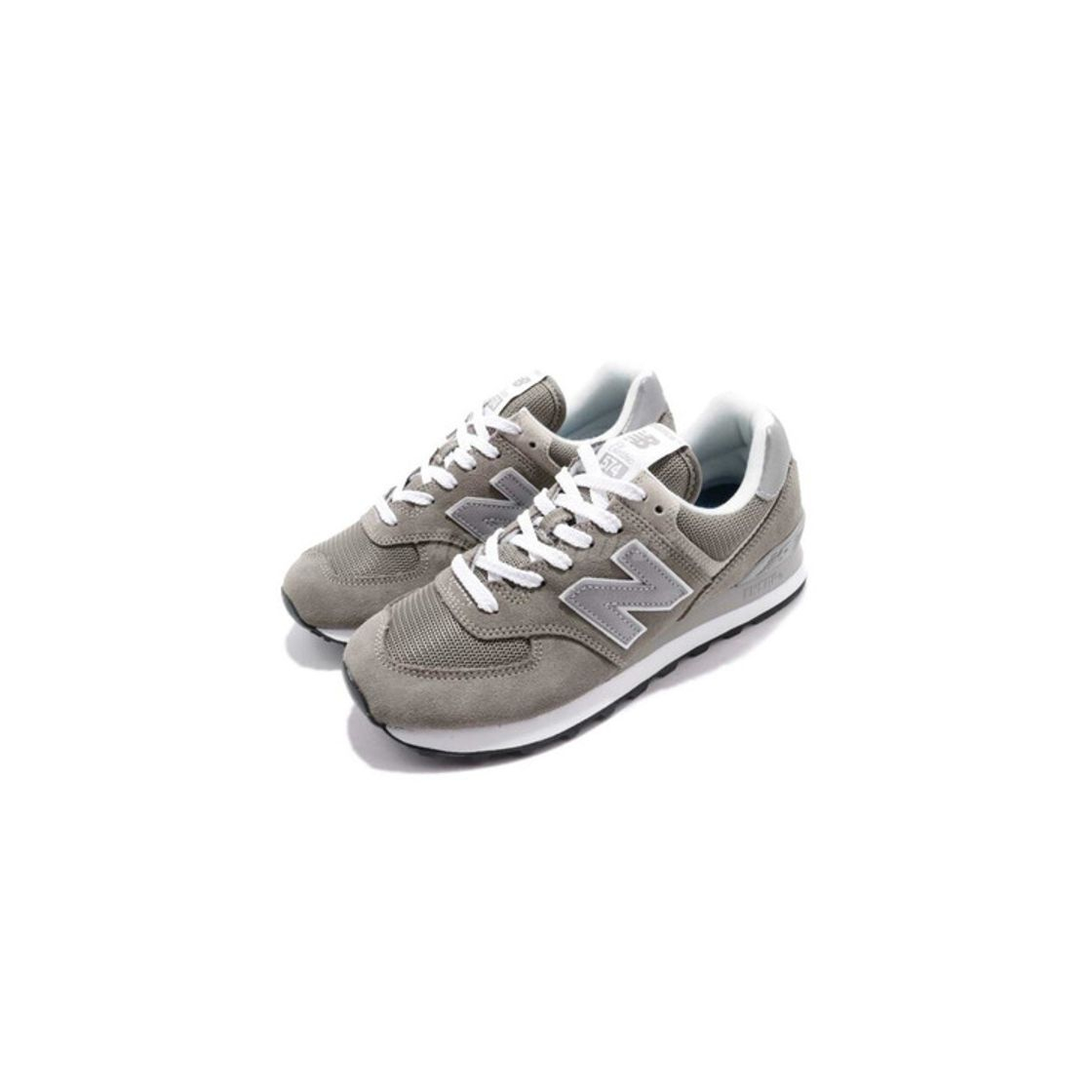 Fashion New Balance 574 Core Zapatillas Hombre, Gris