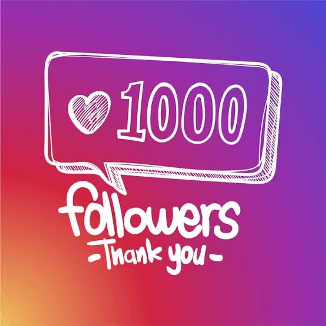 Social 1000 followers