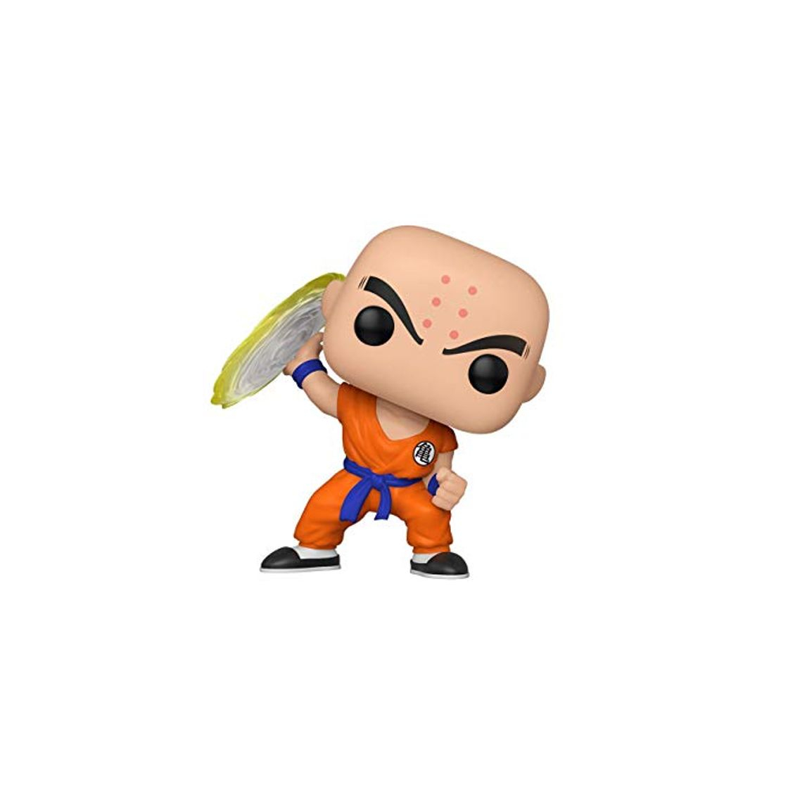 Social Funko- Pop Animation: Dragon Ball Z-Krillin w/Destructo Disc Collectible Toy, Multicolor