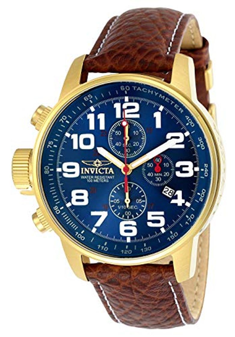 Lugar Invicta 3329 I-Force Reloj para Hombre acero inoxidable Cuarzo Esfera azul