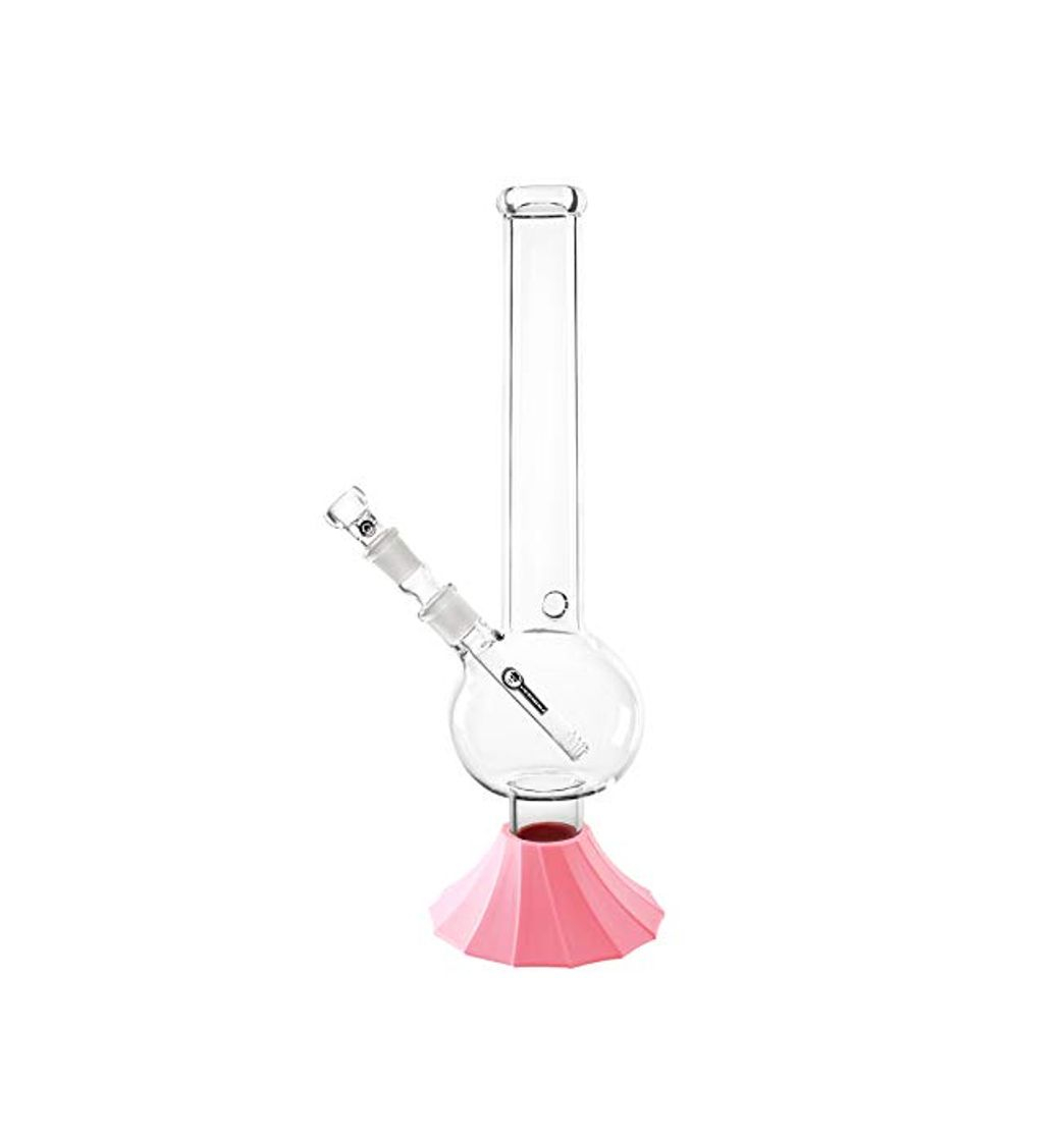 Product Heisenberg Pink Bomb glassbong con Base de Silicona