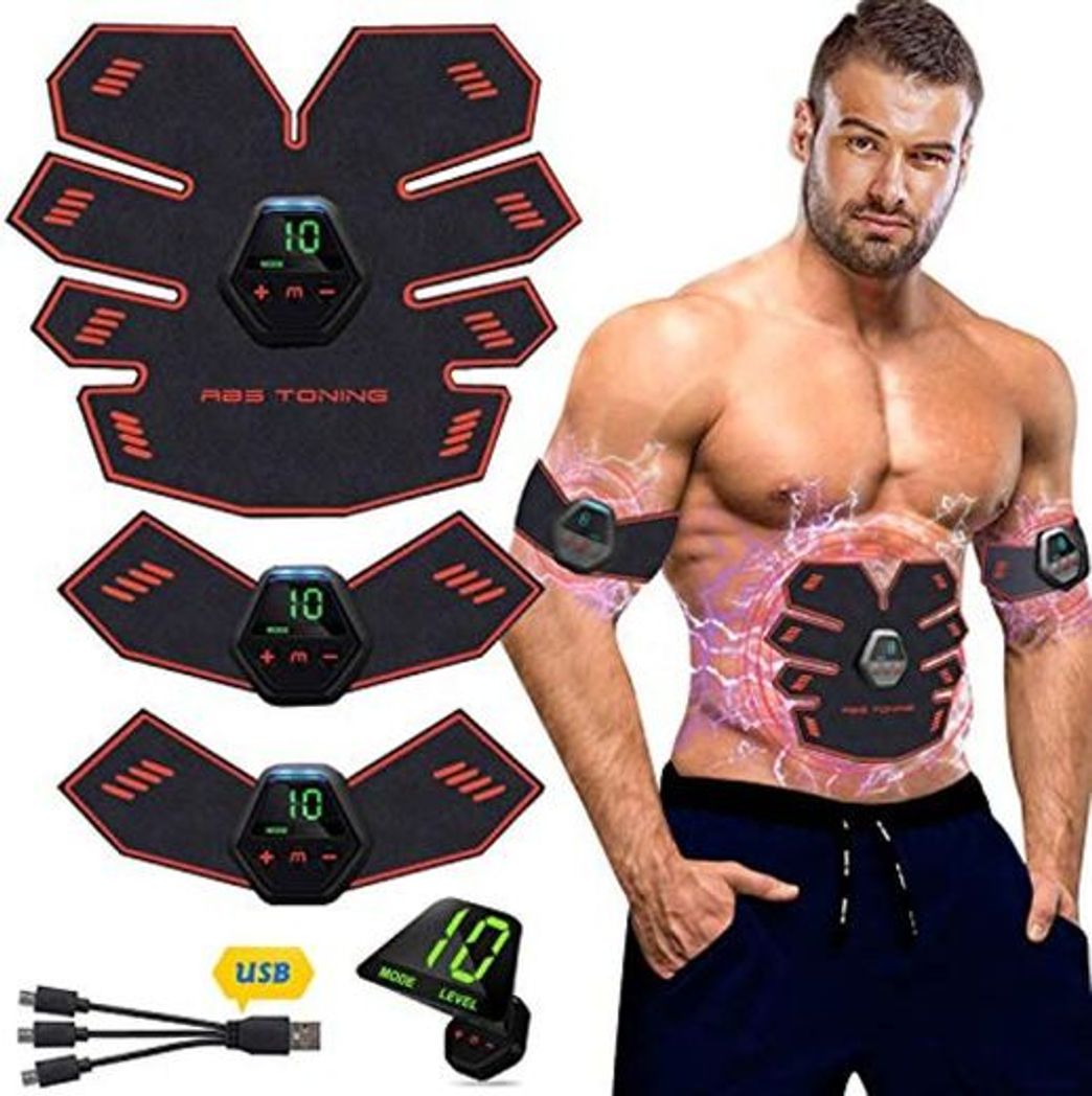 Social Nitoer Electroestimulador Muscular Abdominales