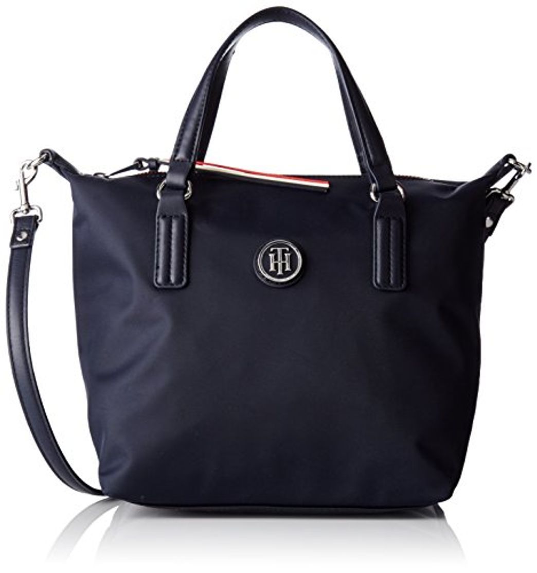 Social Tommy Hilfiger Poppy Small Tote, Bolso Totes para Mujer, Azul