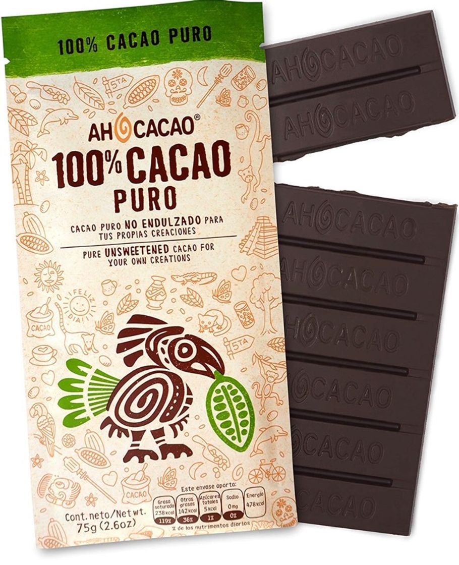 Social Barra de cacao 100% 