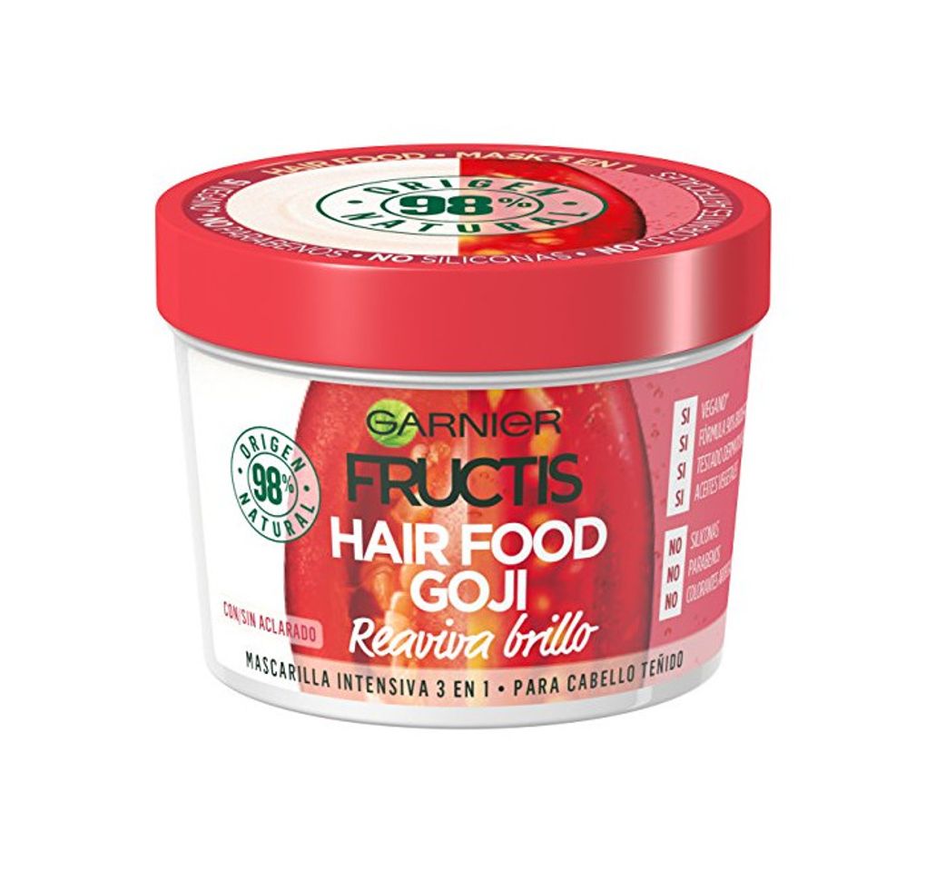 Social Garnier Fructis Hair Food Goji Mascarilla 3 en 1