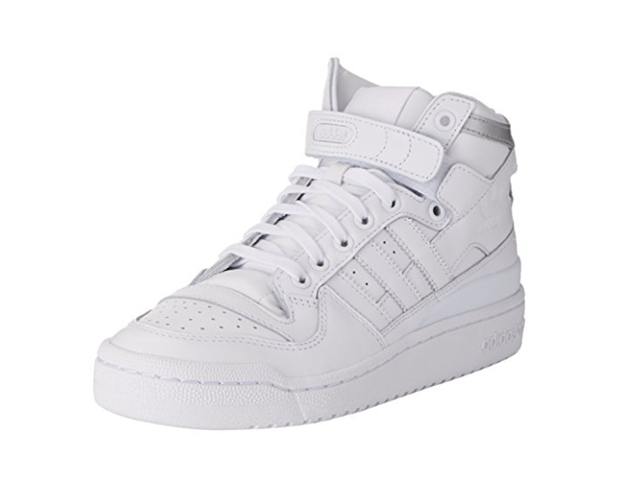Social adidas Forum Mid Refined, Zapatillas de Deporte para Hombre, Blanco