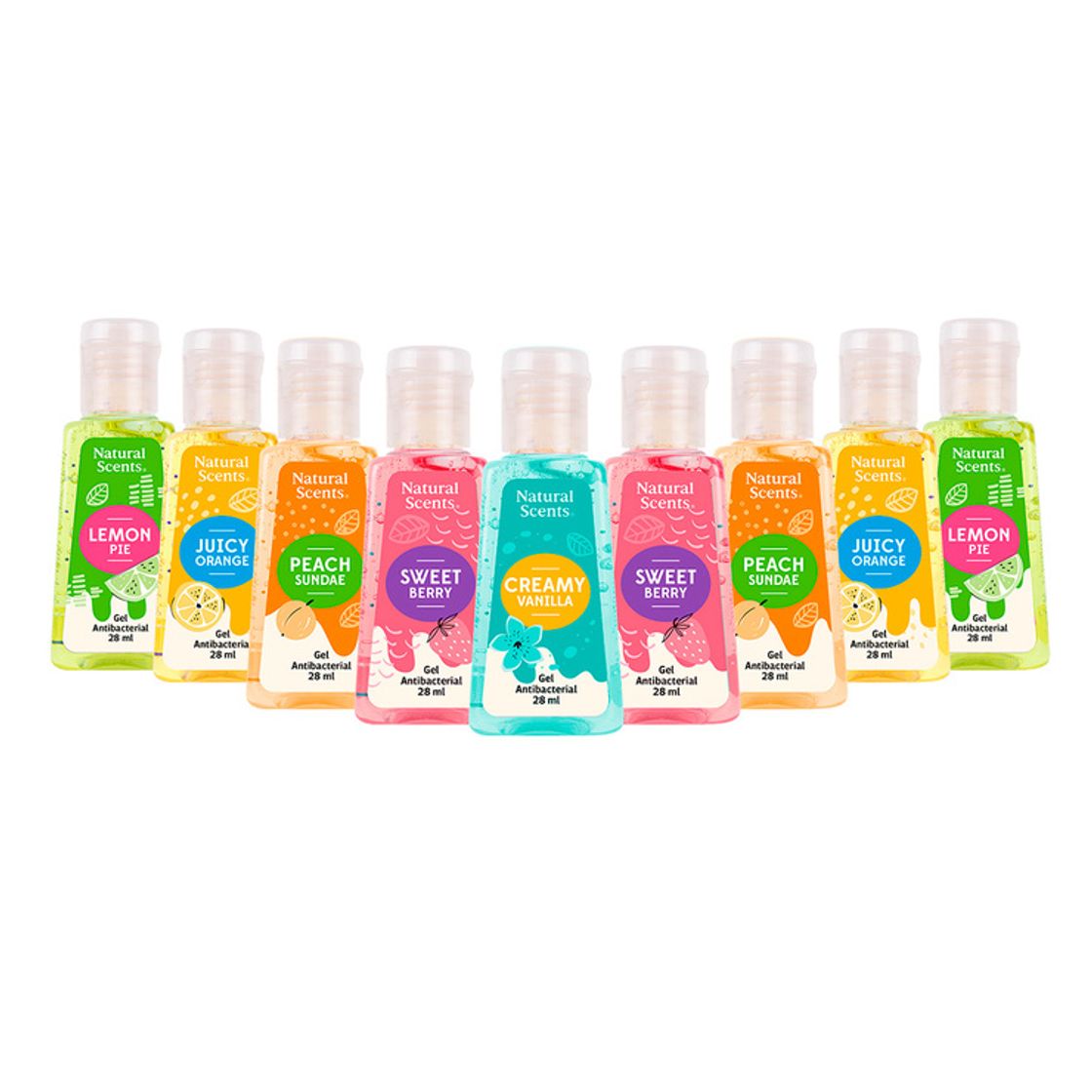 Fashion Natural Scents, gel antibacterial (9 piezas de 28 ml. c/u) | Costco ...