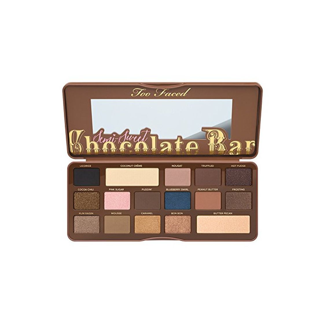 Beauty Paleta de sombras de ojos Semi-Sweet Chocolate Bar, de Too Faced