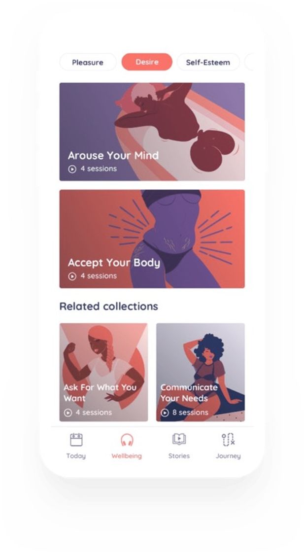 App Emjoy - The audio guide for intimate wellbeing