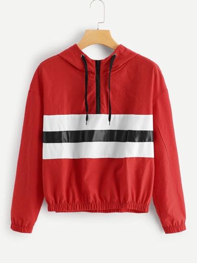 Sudadera roja