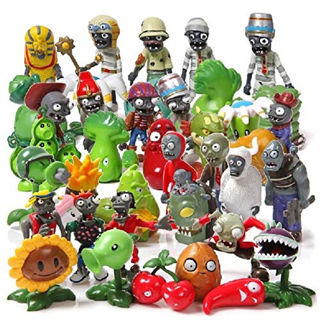 Producto Plants VS Zombies - Set 40 Figuras 3-7cm