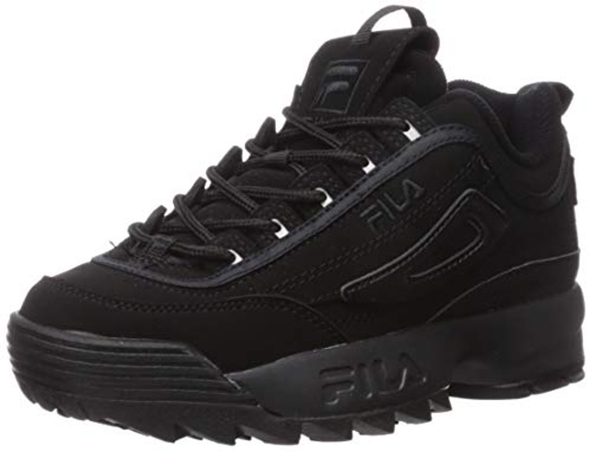 Place Fila Youth Disruptor II Synthetic Triple Black Entrenadores 38 EU