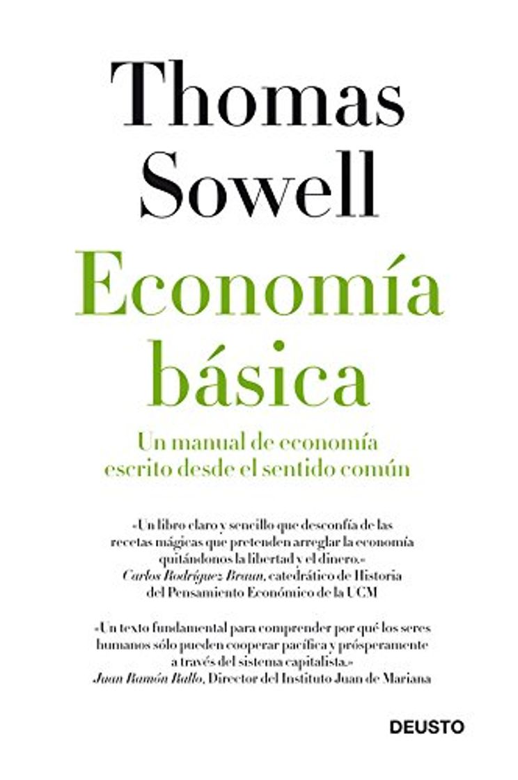 Libro Economía básica: Un manual de economía escrito desde el sentido común