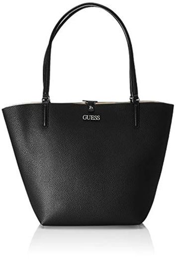 Guess - Alby, Bolsos totes Mujer, Negro