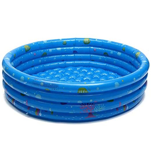 STARKWALL 150cm Inflable Baby Swimming Pool Piscina Portátil para Niños Piscina De Natación Niños Alberca para Bebé Piscina Agua Azul