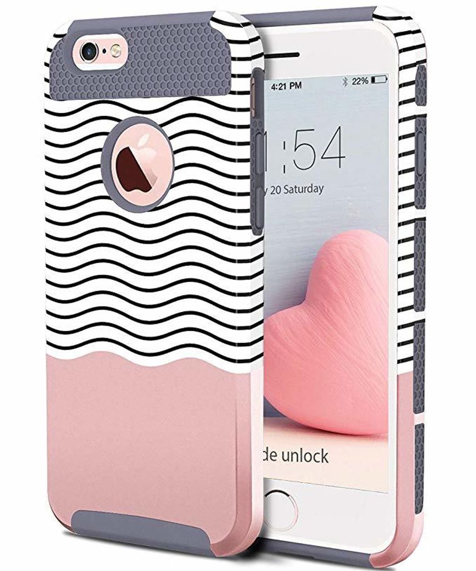 Electrónica Leathlux 9X Funda iPhone 6S