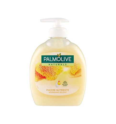 Palmolive - Jabón líquido Leche y Miel, 4 Unidades.