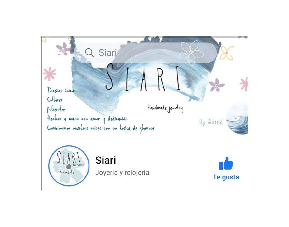 Producto SiAri Shop Online - Home