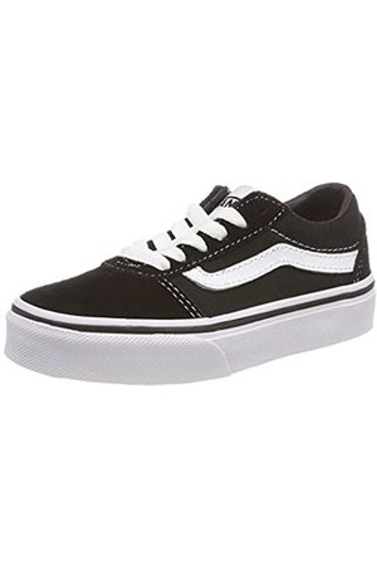 Social Vans Ward Suede/Canvas, Zapatillas Unisex niños, Negro
