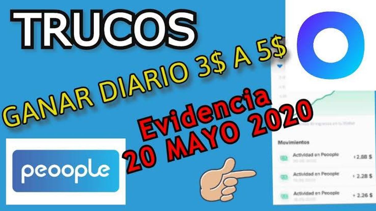 Fashion PEOOPLE APP TRUCOS 2020 - Generar de 3$ a 5$ con estrategias