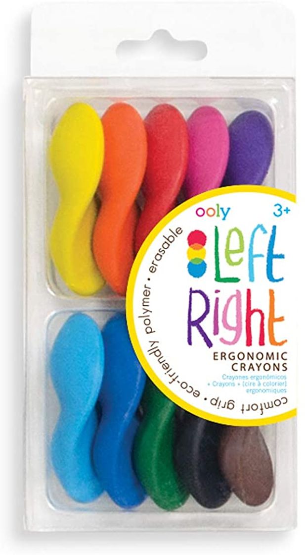 Fashion Left Right Crayons