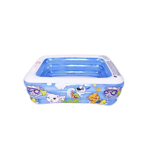 Verano Rectangular Inflable Alberca - Interior Y Exterior Piscina para Niños con