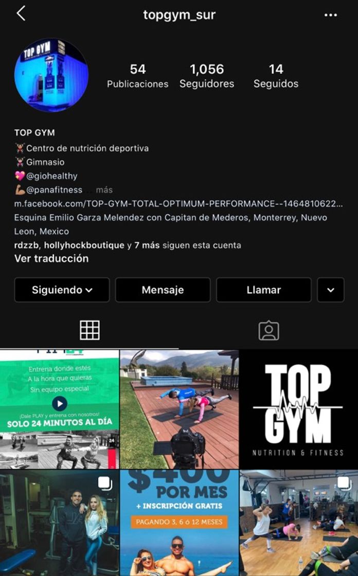 Fashion Top Gym