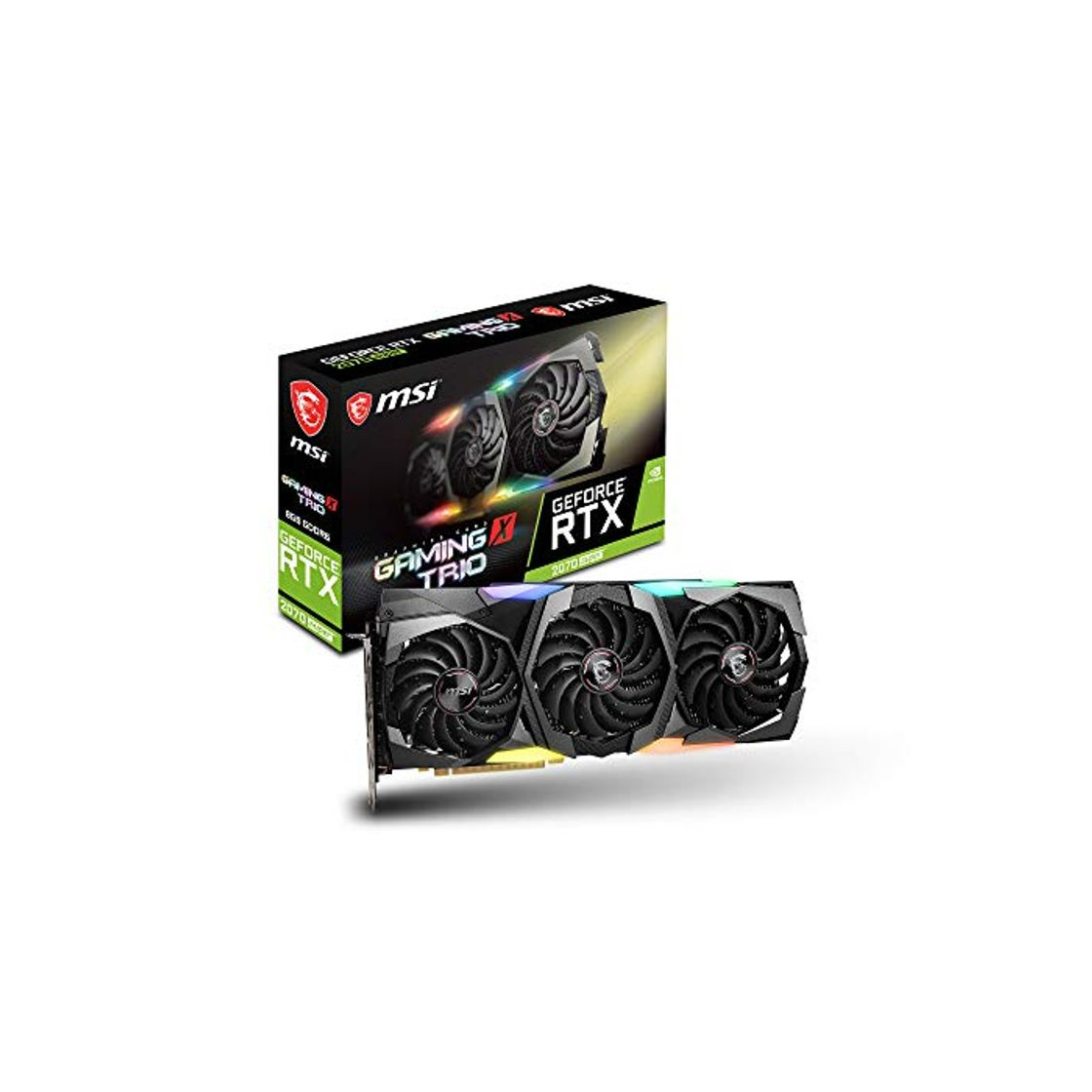 Social MSI GeForce RTX 2070 Super Gaming X Trio - Tarjeta gráfica