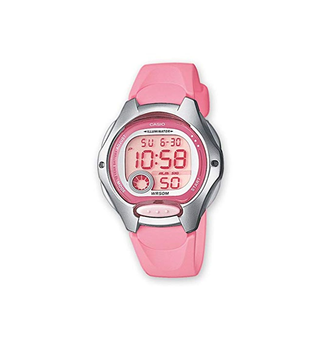 Fashion Casio Reloj Digital para Mujer de Cuarzo con Correa en Resina LW