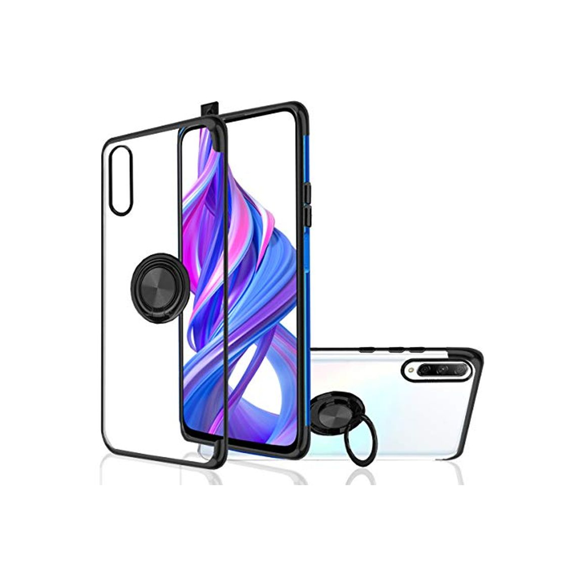 Product Y9s / P Smart Pro Funda para Huawei, [con Soporte de Anillo