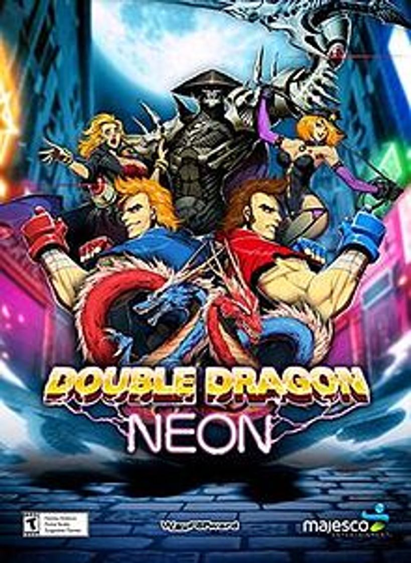 Videogames Double Dragon neon