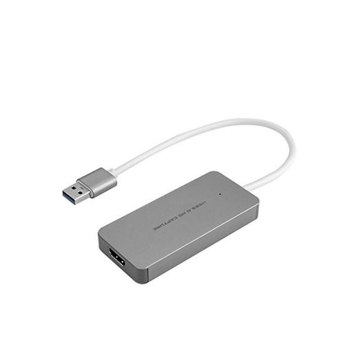 ezcap USB3.0 - Tarjeta de Captura de Vídeo HDMI HD con Obs